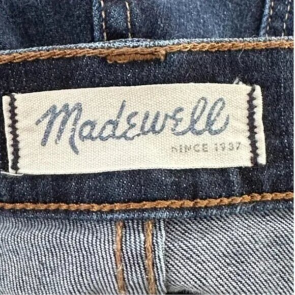 Madewell Women's Flea Market Flare Jeans in Darkwash Size 32 - Picture 5 of 6